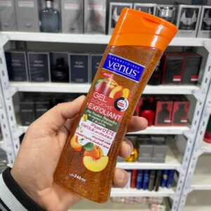 هلام الاستحمام VENUS POUR FEMME - بذور المشمش والخوخ الطبيعي